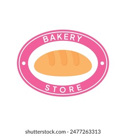 Bakery house logo template. Modern logo for bakery shop or store