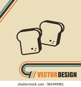 bakery icon design 