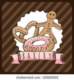 bakery icon design, vector illustration eps10 graphic 
