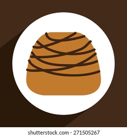 bakery icon design, vector illustration eps10 graphic 