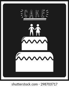 bakery icon design, vector illustration eps10 graphic 