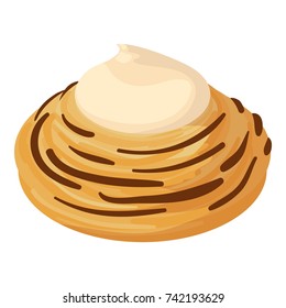 Bakery icon. Isometric illustration of bakery vector icon for web