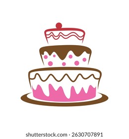 Bakery icon logo design template