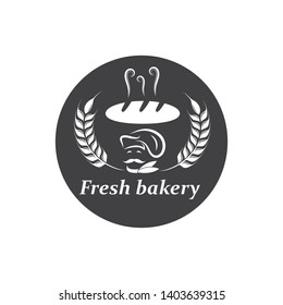 bakery icon logo vector template