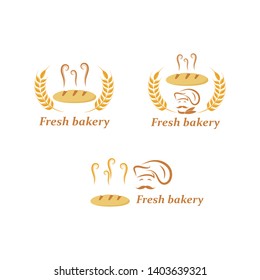 bakery icon logo vector template