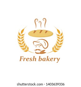 bakery icon logo vector template