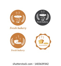 bakery icon logo vector template