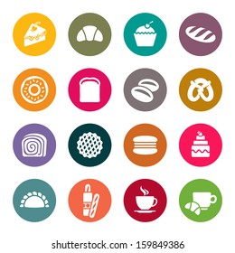 Bakery icon set