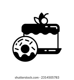 Bakery icon in vector. Illustration