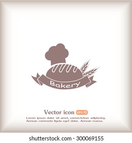 bakery icon , vector illustration