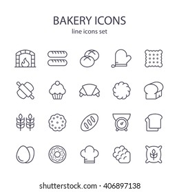 Bakery Icons.