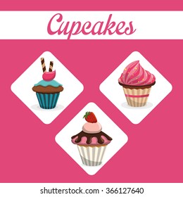 Bakery icons design 