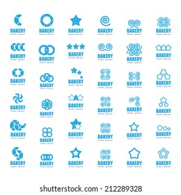 Bakery Icons Set - Isolated On White Background - Vector Illustration, Graphic Design Editable For Your Design  