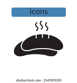 Bakery icons  symbol vector elements for infographic web