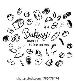 Bakery Illustration Pack