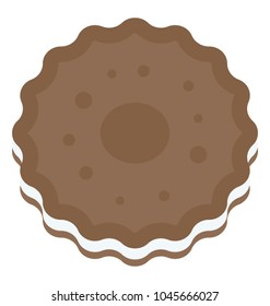 Bakery item chocolate cookie best for team time snack