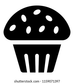 
A bakery item muffin
