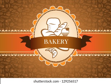 Bakery label in vintage style