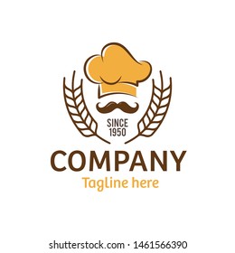 Bakery labels, emblem, badges and design elements, logo vector on white background