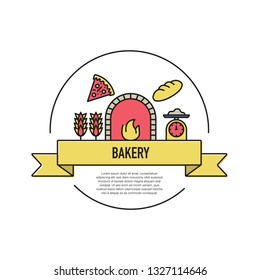BAKERY LINE ICON SET