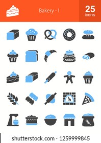 Bakery Line Icons