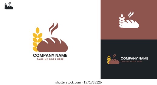 Bakery logo - All elements on this template are editable with vector software, suitable for Food Business / Industry.