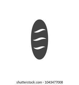 Bakery logo, badge, label. Bread vector icon