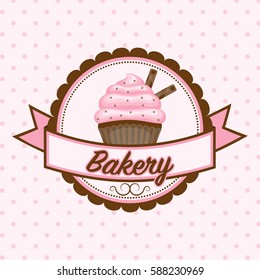 Bakery logo, banner, label