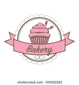 Bakery logo, banner, label