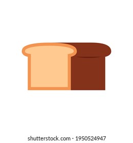 Bakery logo. Bread logo design. Bread on white background.