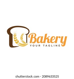 Bakery logo, Bread logo vector design template.
