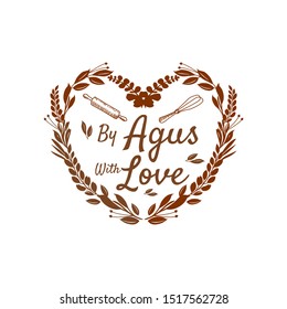 Bakery logo by agus with love
