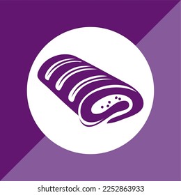 bakery logo and cake icon. assorted types of bakery and cake icons isolated on colorful background, delicious bread