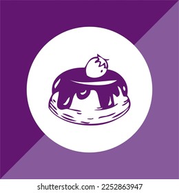 bakery logo and cake icon. assorted types of bakery and cake icons isolated on colorful background, delicious bread