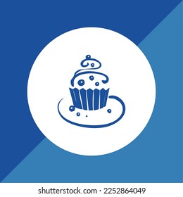 bakery logo and cake icon. assorted types of bakery and cake icons isolated on colorful background, delicious bread