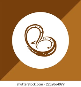 bakery logo and cake icon. assorted types of bakery and cake icons isolated on colorful background, delicious bread