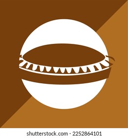 bakery logo and cake icon. assorted types of bakery and cake icons isolated on colorful background, delicious bread