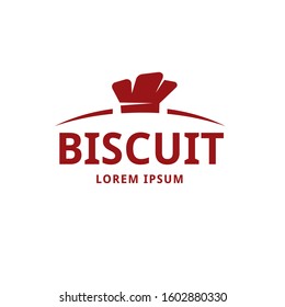 Bakery logo with chef hat. Cooking logo, food, restaurant vector brand identity.