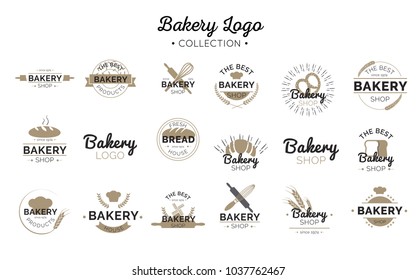 Bakery logo collection