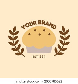 Bakery logo design, best for food and business industry like cafe, restaurant and food online shop