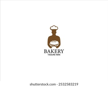 Bakery logo design concept vector illustration