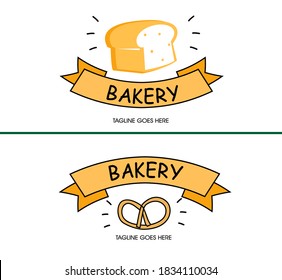 Diseño del logo de la panadería. Logo de panadería, emblema