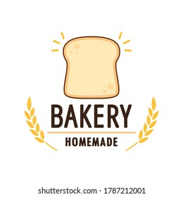 Logo für die Bäckerei.  freier Platz für Text. Logo-Design für Brot.