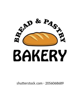 BAKERY LOGO DESIGN TEMPLATE BREAD PASTRE