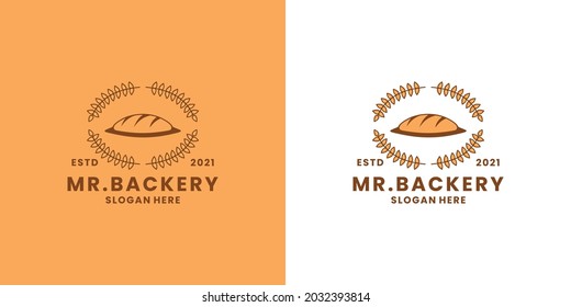 bakery logo design template for restaurant