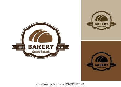 Das Logo der Bäckerei schlägt ein individualisierbares Logo für Bäckereibetriebe vor. Ideal für Bäckereien, die nach einer ausgeprägten, professionellen Markenidentität suchen. Ideal für Kuchen, Gebäck, Brot und vieles mehr.