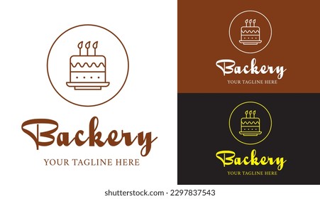 Bakery Logo Design Template, Suitable For Brand Or Street Food Logo