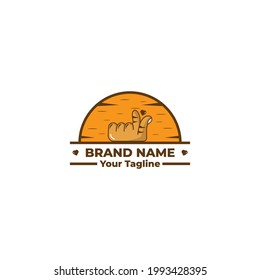 diseño del logo de la panadería, este logotipo es perfecto para una panadería.
