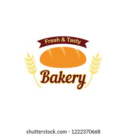 Bakery Logo Design Vector with Bread Icon