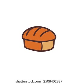 Bakery logo design vector icon with creative idea